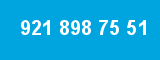 921 898 75 51 921 898 75 51